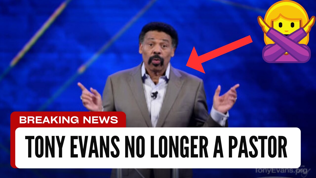 Tony Evans STEPS DOWN From Pastoring Because Of SIN!