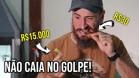 Ouro verdadeiro X falso... Como identificar?