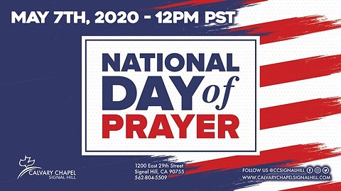 May 7th - National Day of Prayer