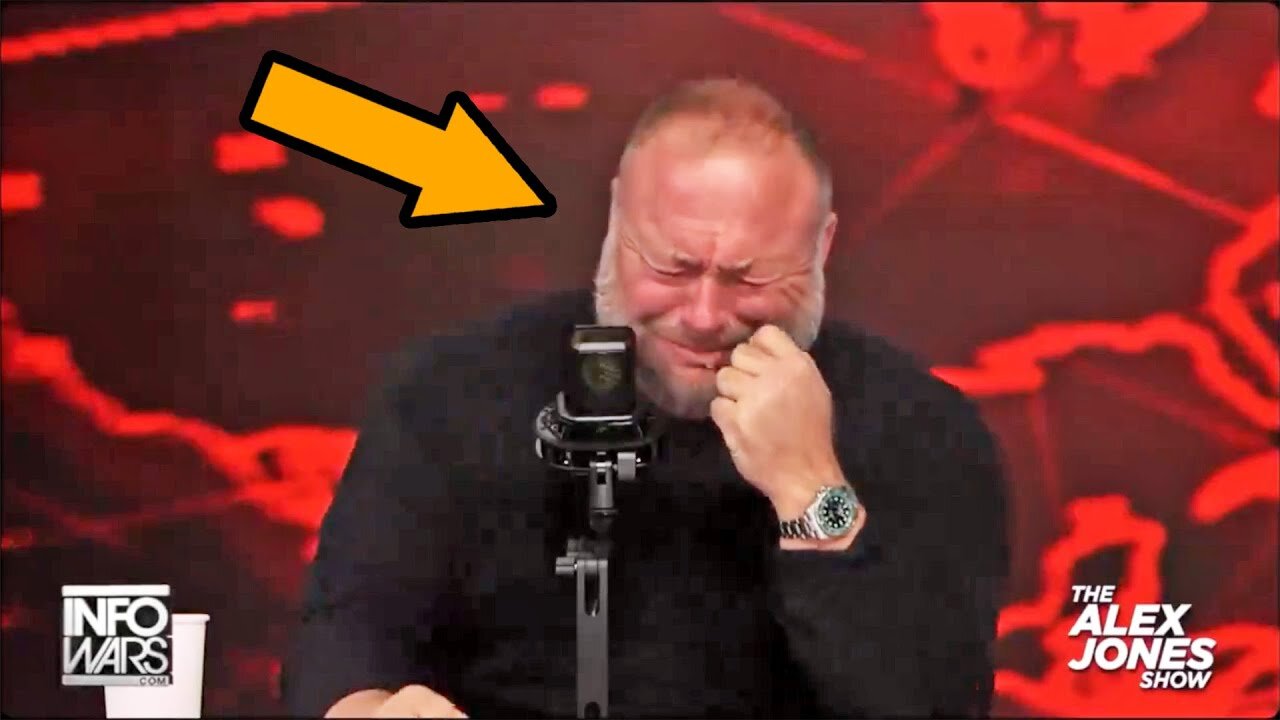 Alex Jones CRYING MELTDOWN goes nuclear, TOUGH TO WATCH!