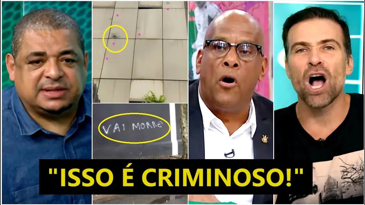 MEU DEUS! "É UM ABSURDO! DERAM 7 TIROS na sede do Corinthians porque..." OLHA essas INFORMAÇÕES!