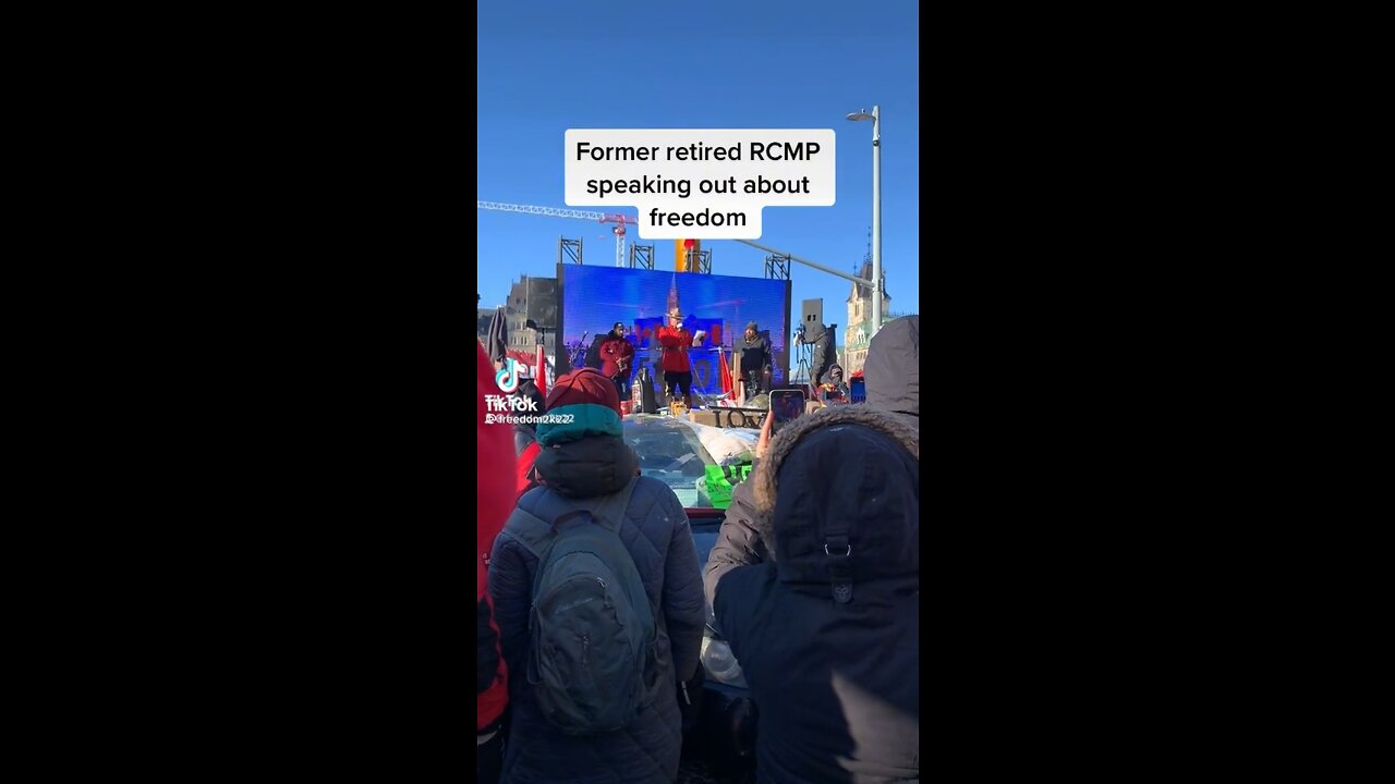 Retired RCMP officer talks about freedom! Must watch!