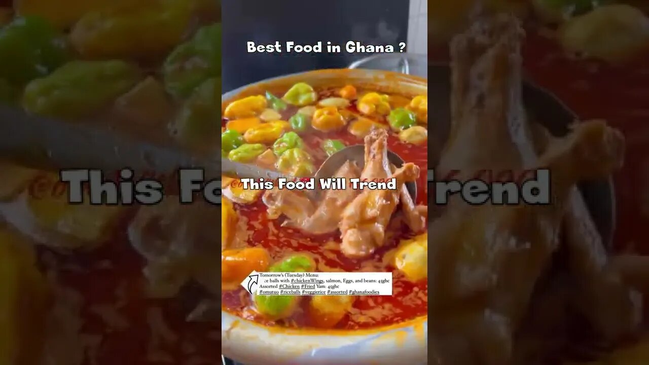 Ghana Food 😍 S1-Ep. 62 #shorts #food #ghanafood #trending #africa