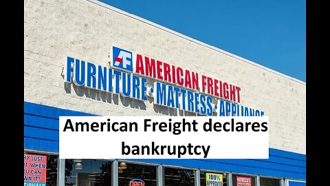 American Freight files for bankruptcy