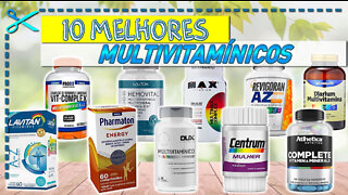 10 Melhores Multivitamínicos | Masculinos e Femininos