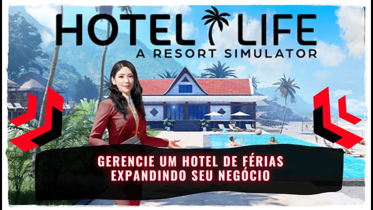 Hotel Life A Resort Simulator PS4, Xbox One, Nintendo Switch, PS5, Xbox Series e PC (Já Disponível)