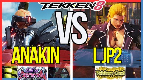 T8 Pro 🕹️ Anakin (#1 Jack 8) vs LJP2 (Steve) 🕹️ Tekken 8 Replays