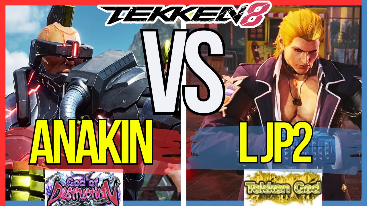 T8 Pro 🕹️ Anakin (#1 Jack 8) vs LJP2 (Steve) 🕹️ Tekken 8 Replays