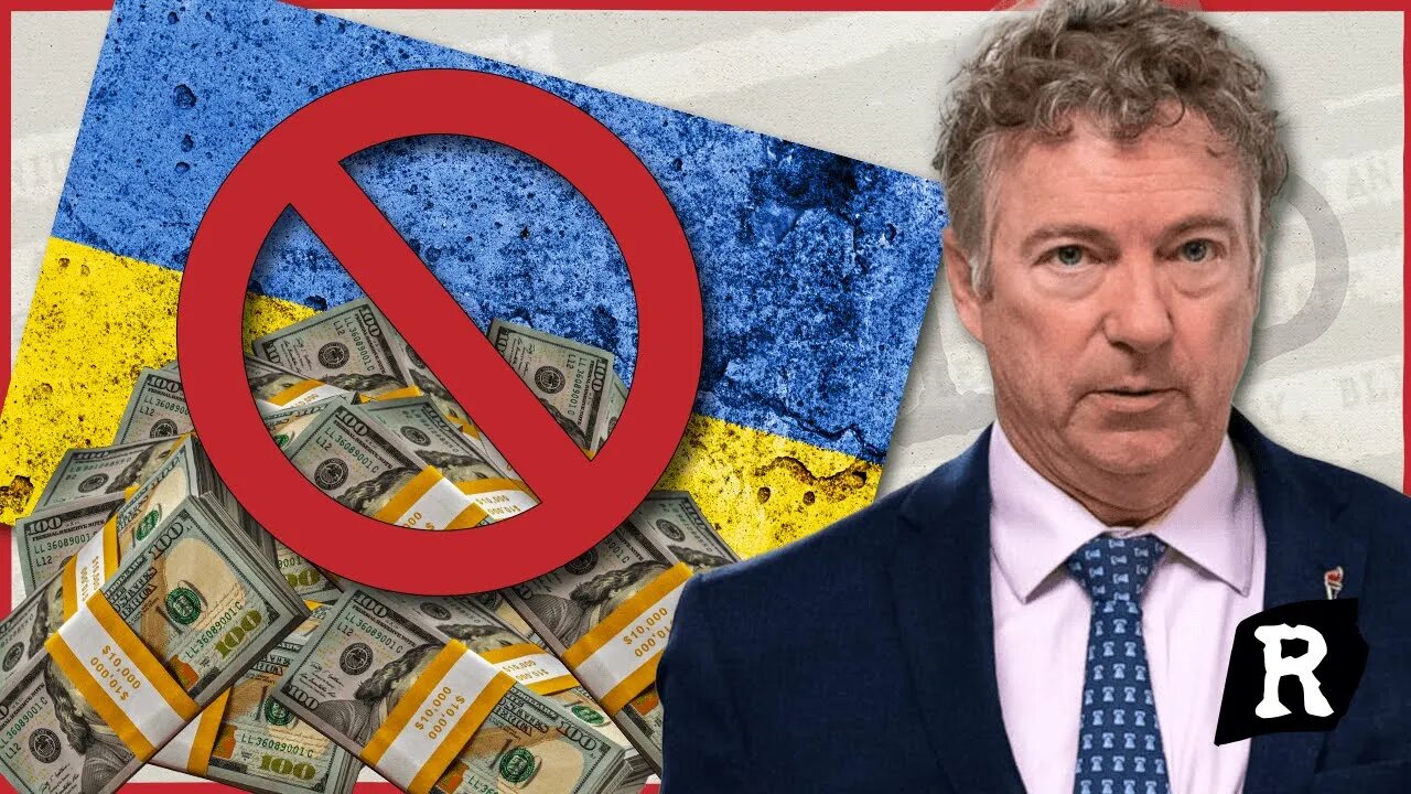 Senator Rand Paul continues to block $40 billion ait to Ukraine | Redacted with Clayton Morris