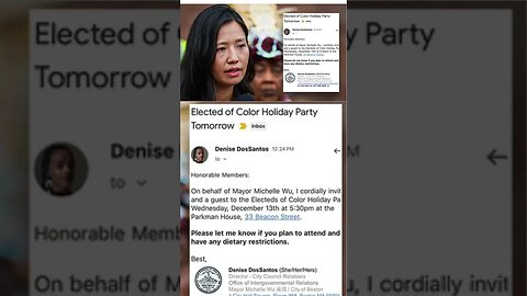 Boston mayor sends holiday party invite meant only for 'electeds of color,' dividing city councilors