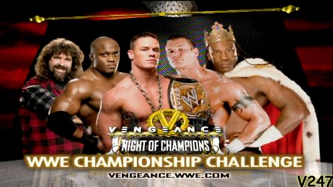 Cena vs Orton vs King Booker vs Lashley vs Foley Vengeance Night Of Champions 2007 Highlights