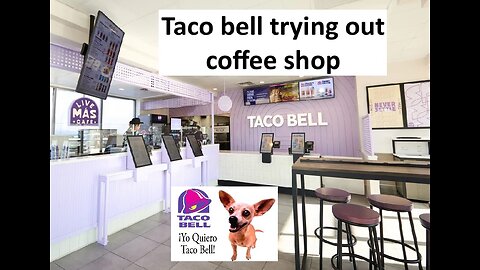 Taco Bell testing café