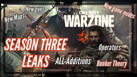 MW All SEASON THREE LEAKS ADDITIONS (Battle Royal Leaks) All Info