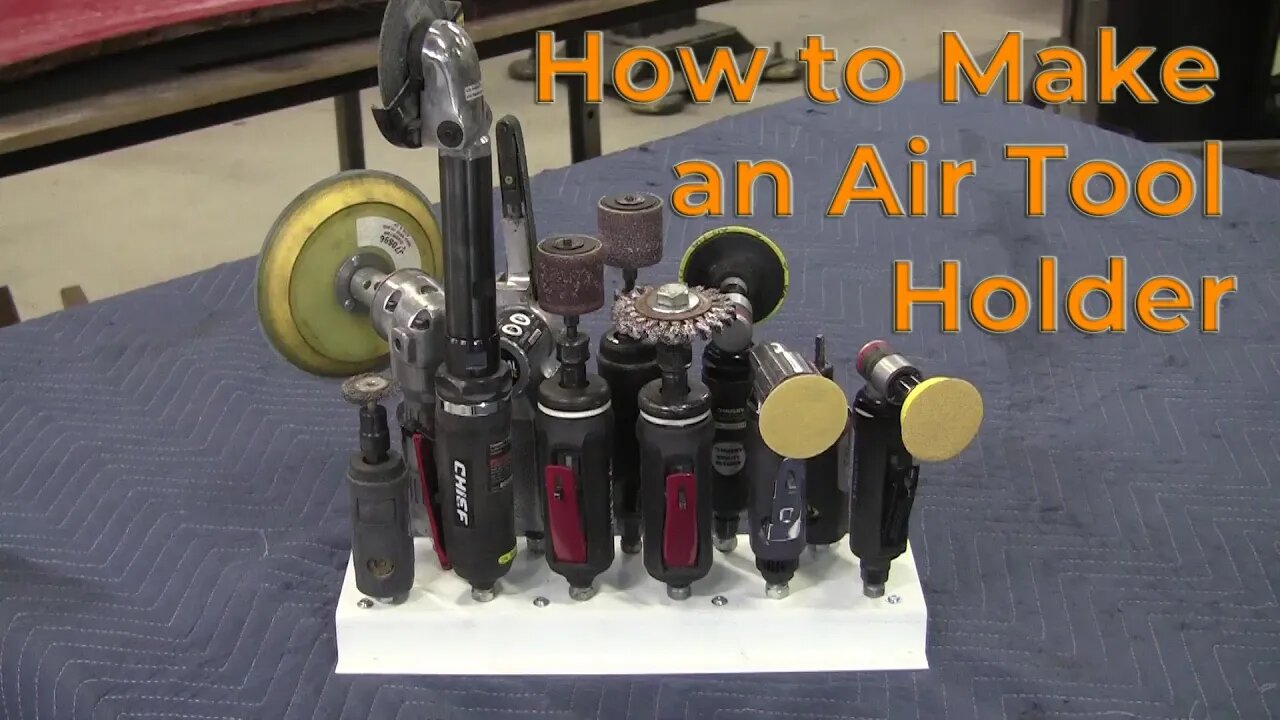 Metal Shaping: How to make a simple air tool holder