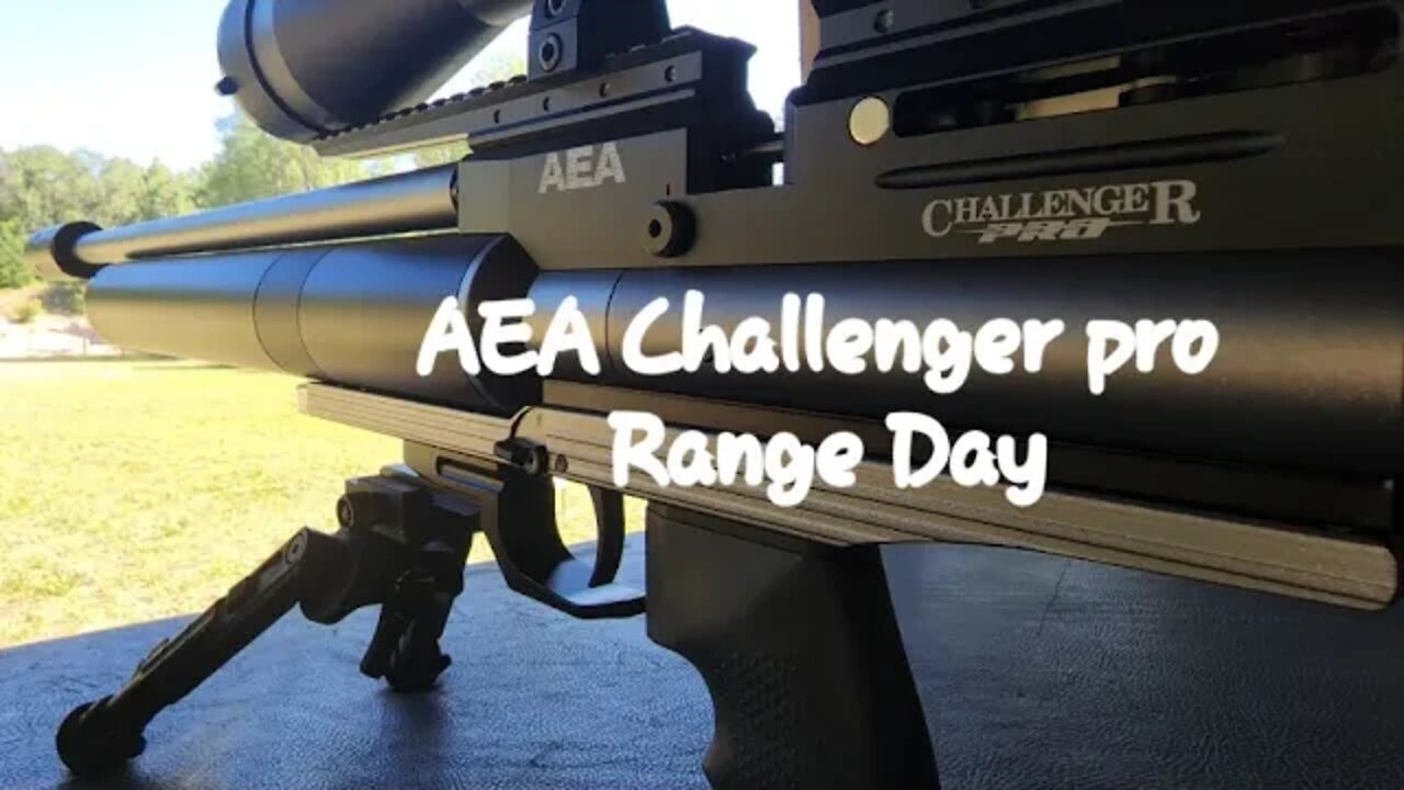 AEA CHALLENGER PRO .25 Range day (The Pellet Shop)