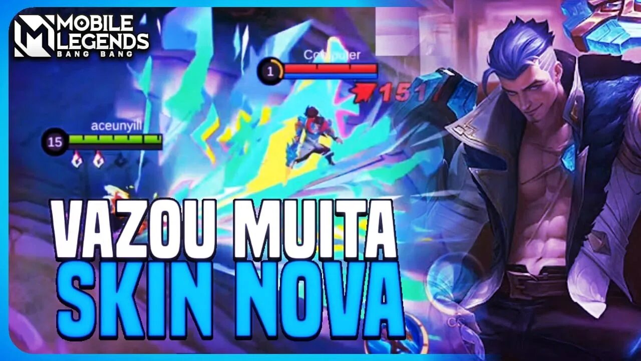 VAZAMENTO DE SKIN ABSURDO!! SÓ SKIN INSANA | MLBB