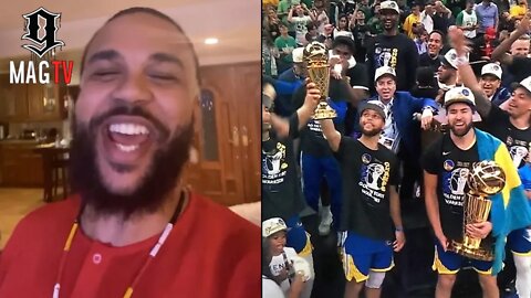 Jidenna Congratulates The Warriors For Winning The 2022 NBA Finals! 🏀