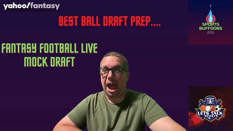 Fantasy Football Live Mock Draft | Best Ball Draft Prep