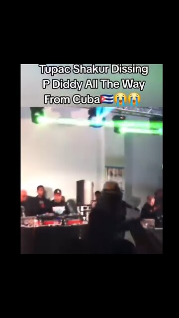 2PAC dissing dissing DIDDY from Cuba