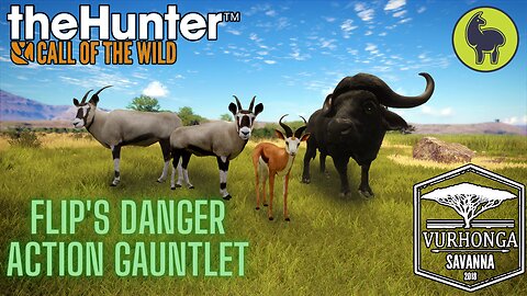 Danger Action Gauntlet, Vurhonga Savanna | theHunter: Call of the Wild (PS5 4K)