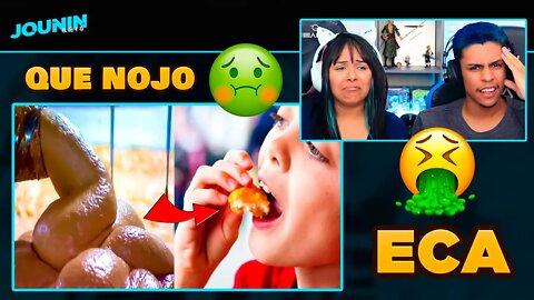 Como são feitos os Alimentos que Você Come! A Origem Nojenta das Comidas! | [React em Casal] 🔥