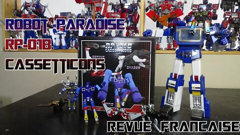 [Francais] Revue Video de Robot Paradise - RP-01B - Cassetticons
