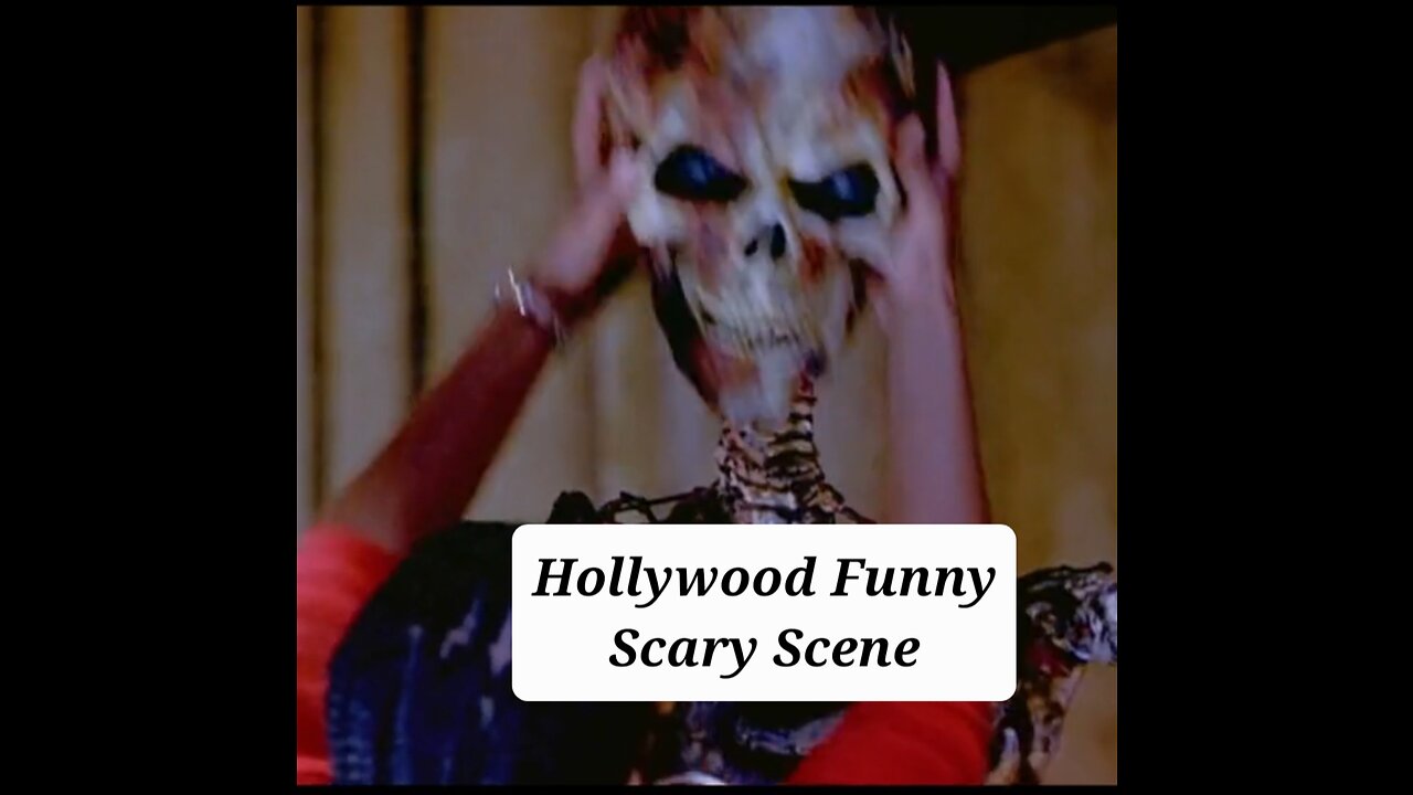 Hollywood funny scary scene