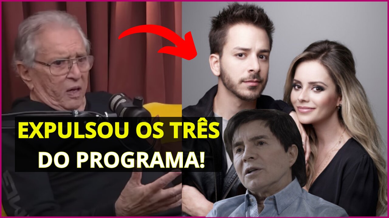 CARLOS ALBERTO REVELA QUE EXPULSOU SANDY, JUNIOR E XORORÓ DE SEU PROGRAMA!