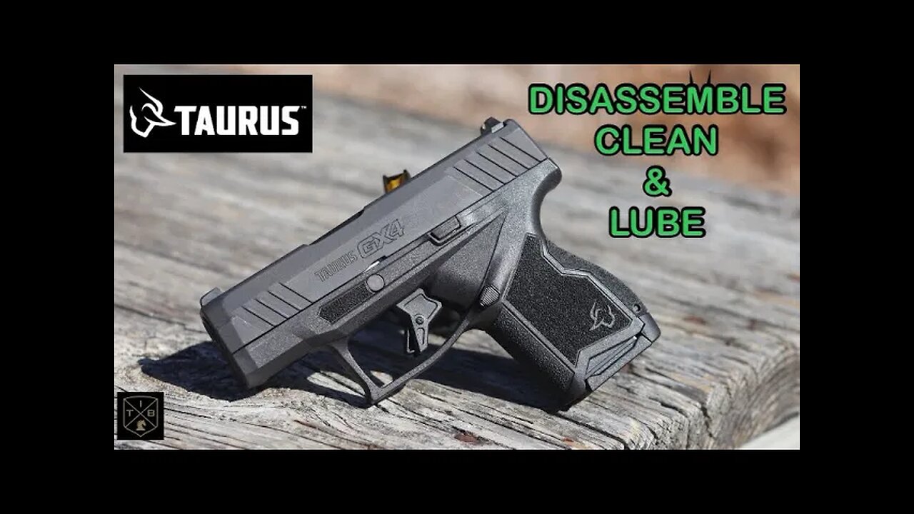 Disassemble, Clean, and Lube the Taurus GX4