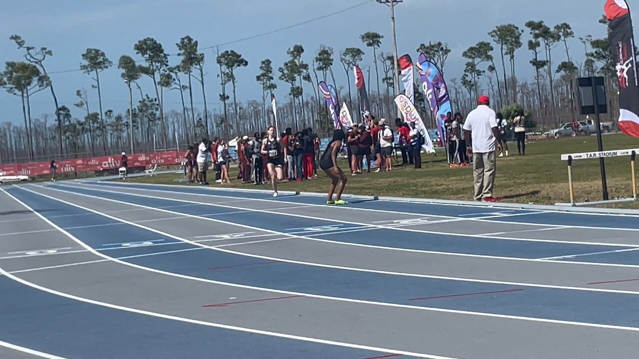 Track event at at Island Relays Bahamas