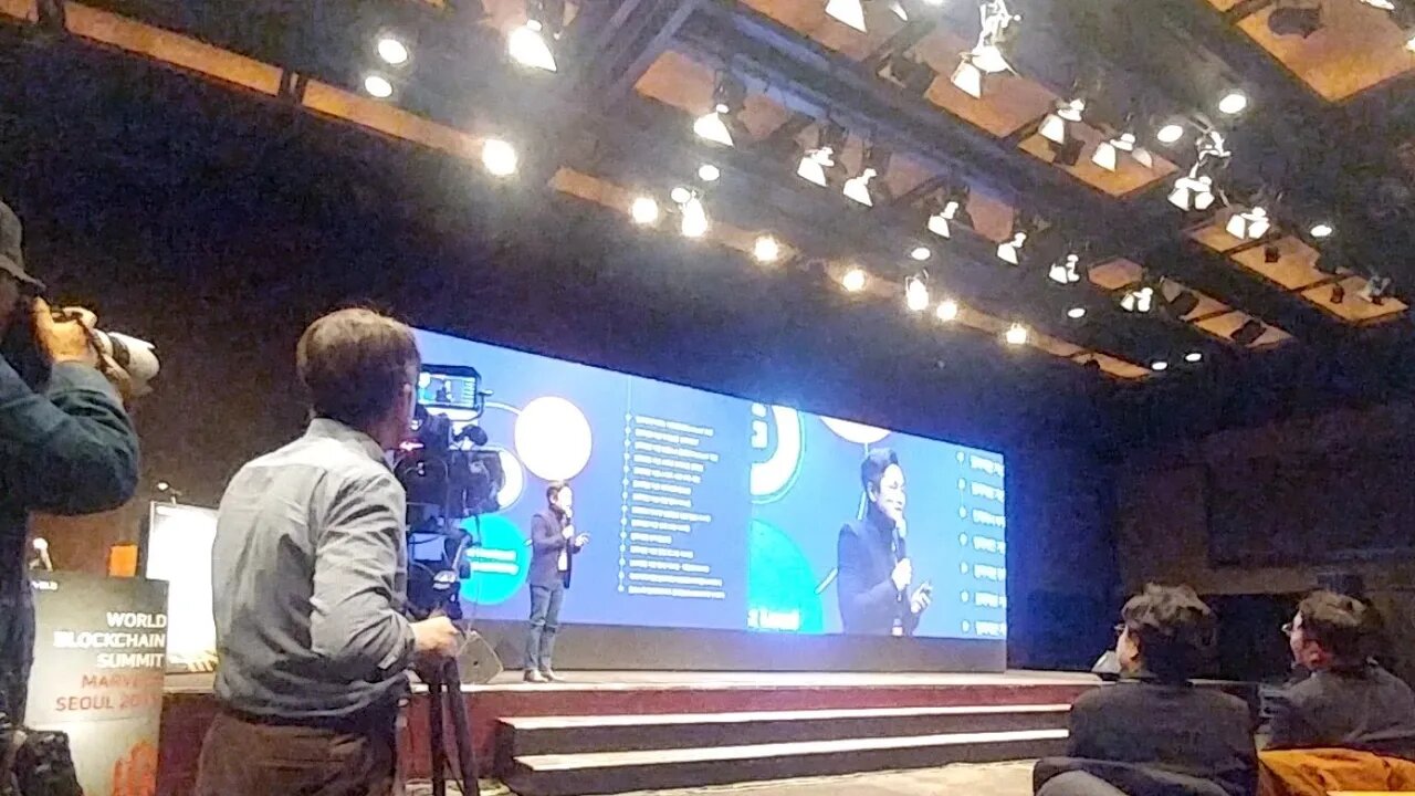 월드 블록체인 서밋 기조연설 김태원 글로스퍼 랩스 하이콘
