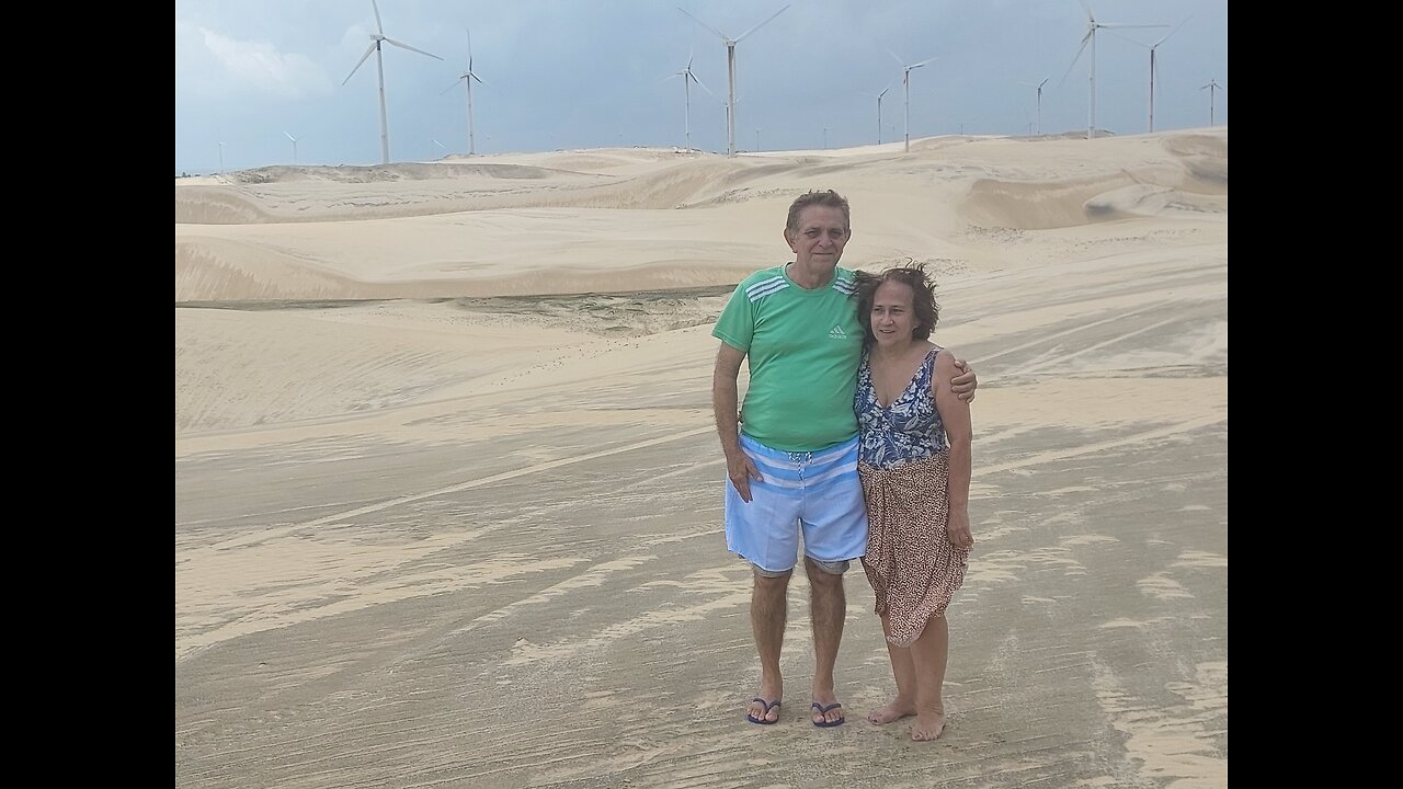 Eu e os meus pais em Paracuru(CE)