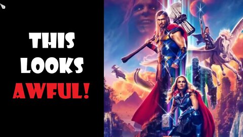 Thor: Love and Thunder Trailer REACTION! this looks Awful! #ThorLoveAndThunder
