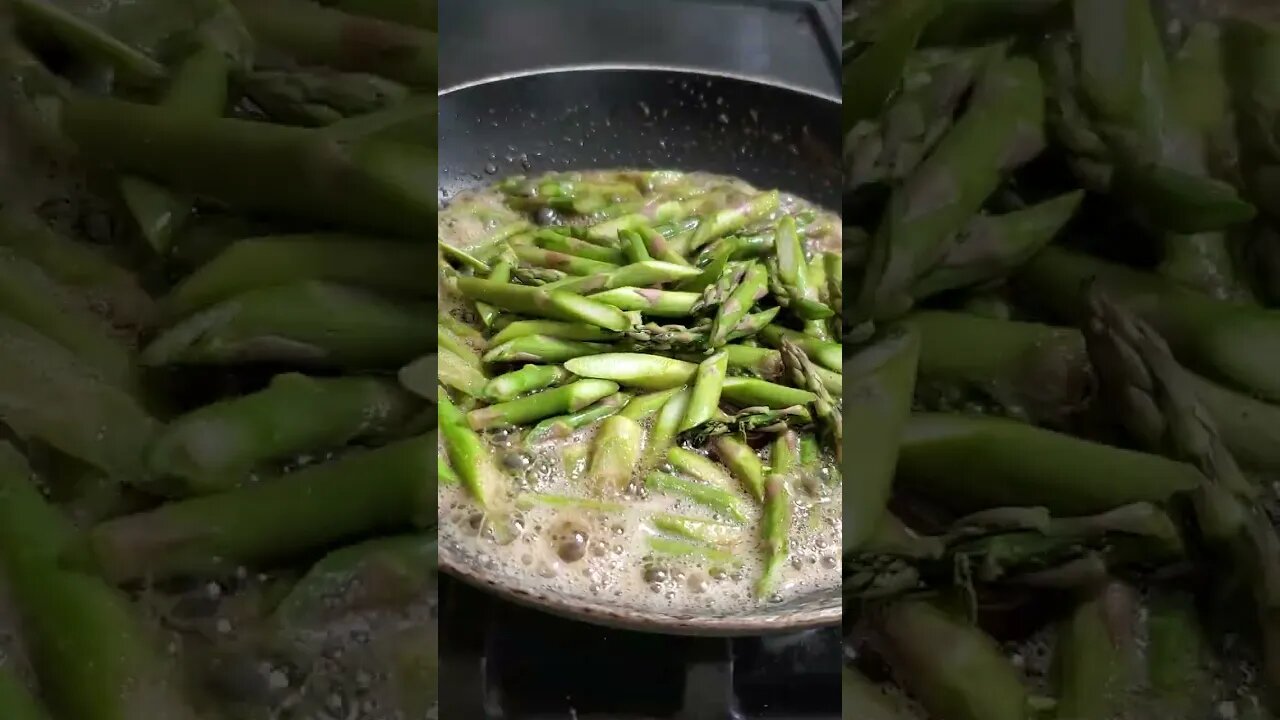 Quick and Easy Brown Butter Asparagus | So, so good!