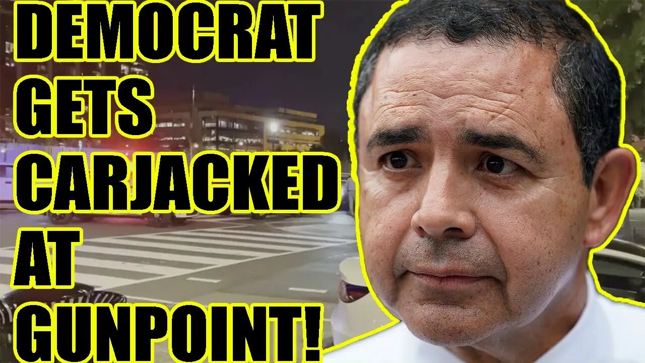 Democrat Congressman Henry Cuellar gets CARJACKED at GUNPOINT by Black Men in Washington DC!