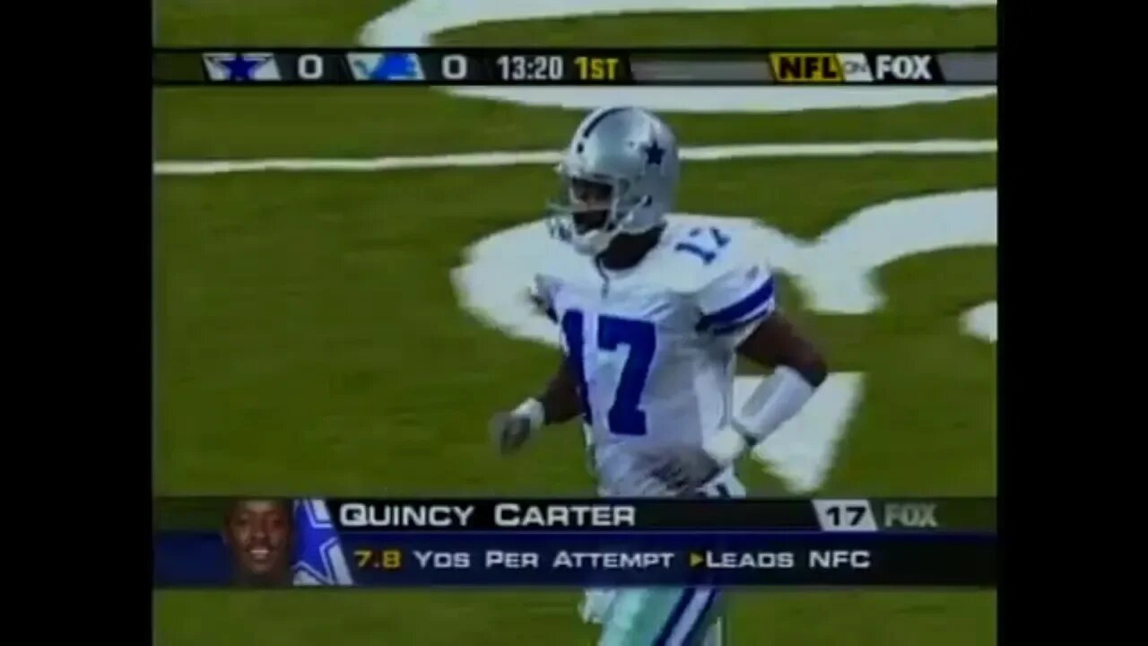 2003-10-19 Dallas Cowboys vs Detroit Lions