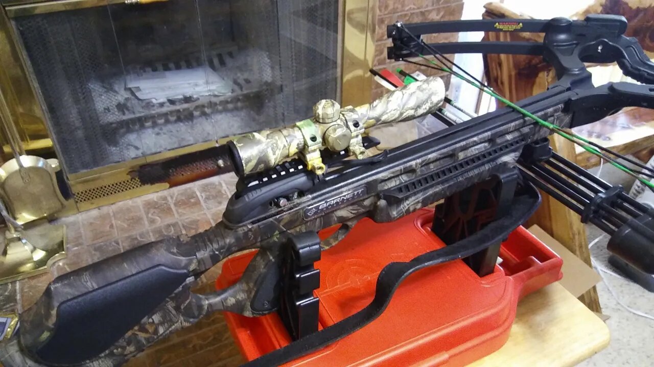 Adding the Truglo 4x32mm scope to my Barnett Penatrator Crossbow