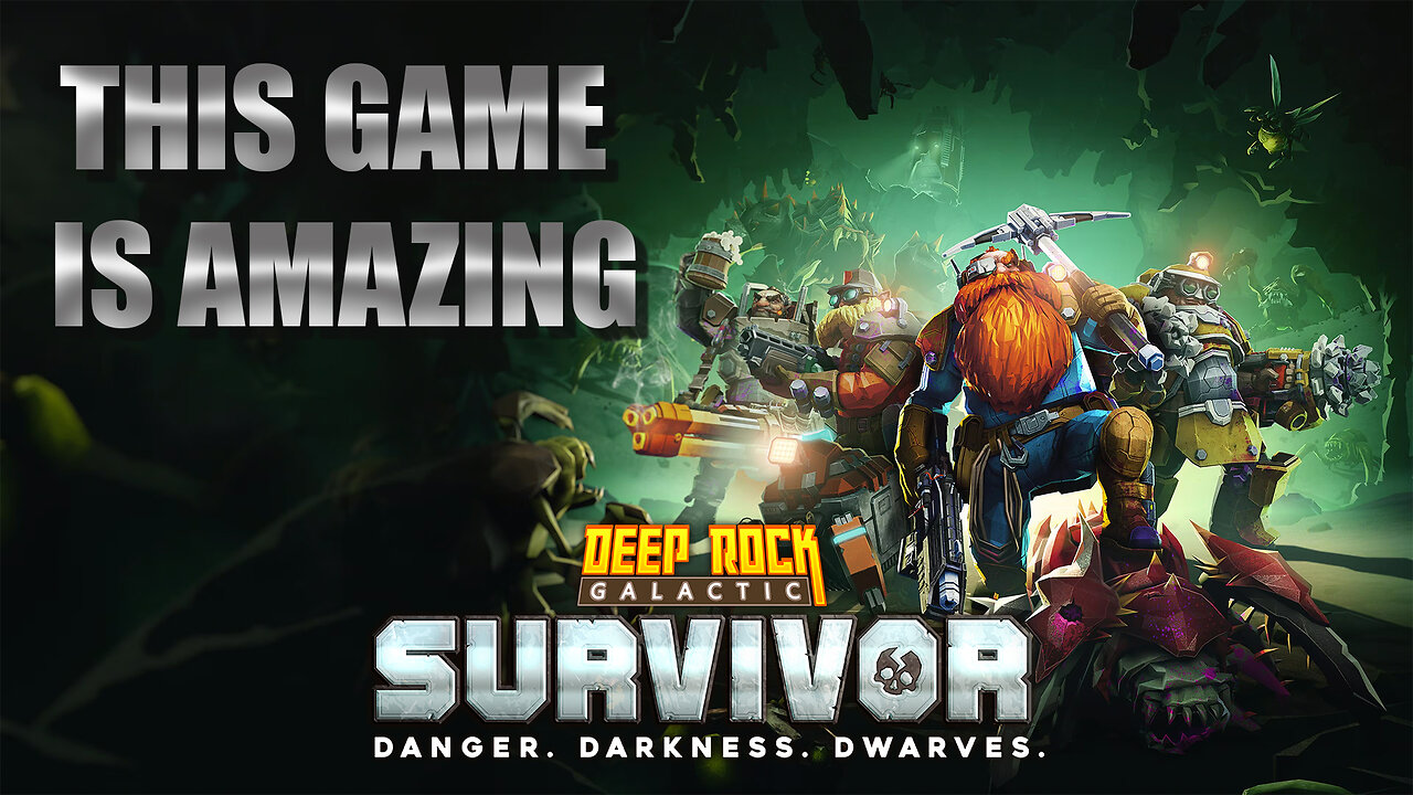 First Time Playing And I Hit It Out Of The Park!!🤯 | Deep Rock Galactic Survivor