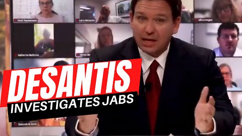 Ron DeSantis | Taking Big Pharma To FL Supreme Court Over Jab 12-14-22