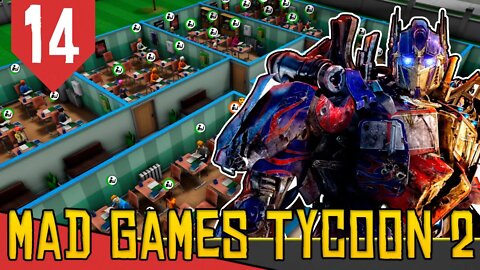 O GRANDE Centro de TREINAMENTO e TECNOLOGIA - Mad Games Tycoon 2 #14[Série Gameplay Português PTBR]
