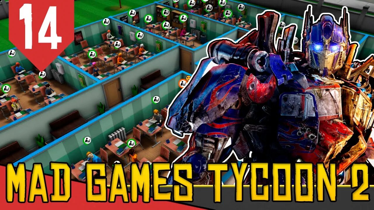 O GRANDE Centro de TREINAMENTO e TECNOLOGIA - Mad Games Tycoon 2 #14[Série Gameplay Português PTBR]