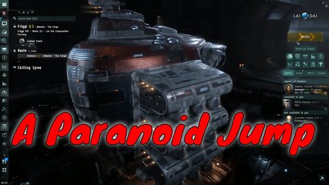 A Paranoid Jump in Eve Online