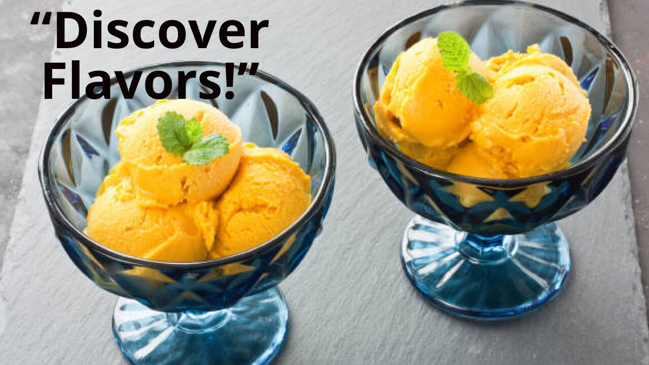Discover the Rich Flavors of Date & Saffron Ice Cream: A Royal Dessert!