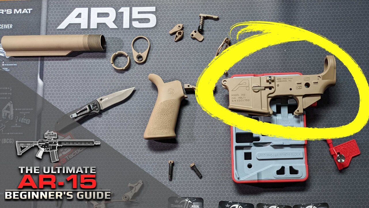 Ep-8: Billet, Forged, Completed, or Stripped Lower Receivers? Your AR-15's Most Customizable Part.