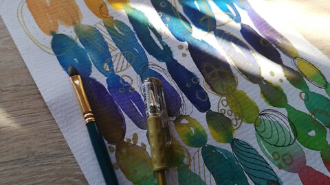 Expertimenting with Complementary Colours🌿 // Episode 18