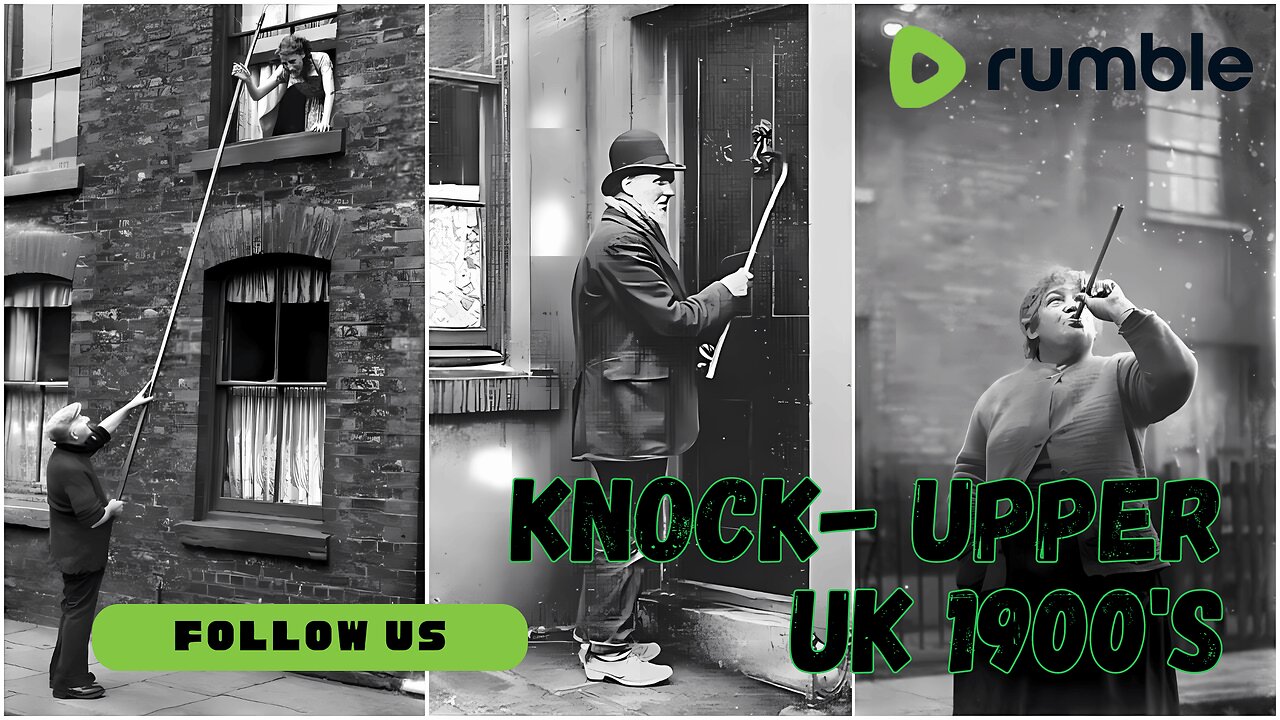 🕒💤 The Knocker-Up of 1912: Blackburn's Unique Wake-Up Call #history #uklife