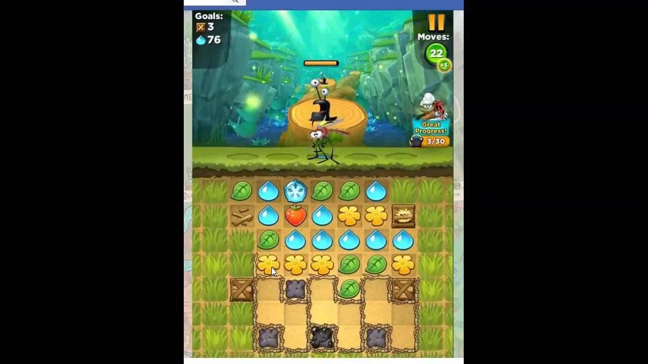 Best Fiends Special Mission: Edward's Quest Level 21