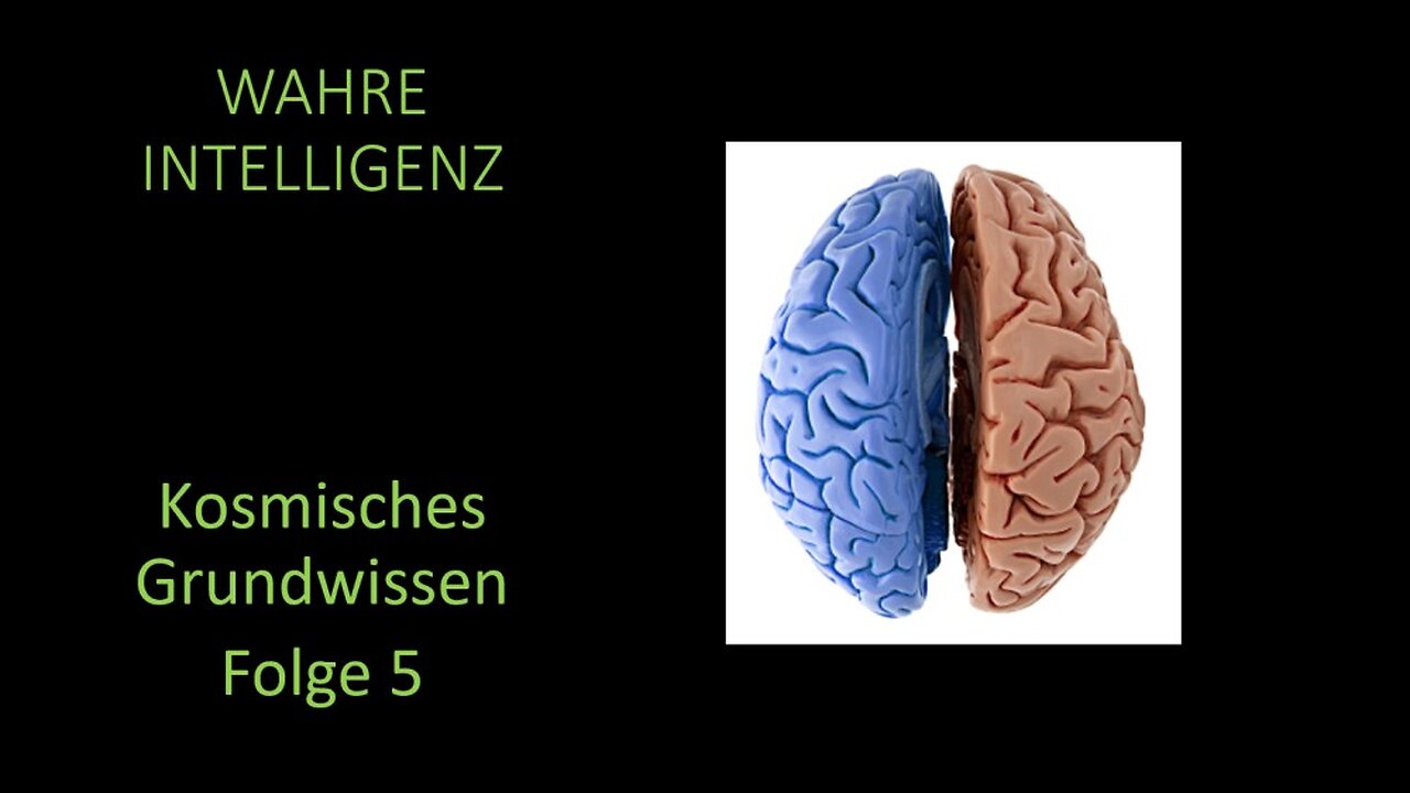 Wahre Intelligenz - Kosmisches Grundwissen Folge 5