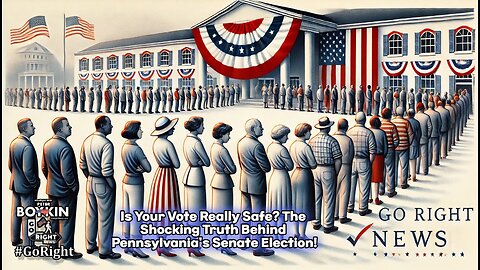 Is Your Vote Really Safe? The Shocking Truth Behind Pennsylvania's Senate Election! #GoRightNews