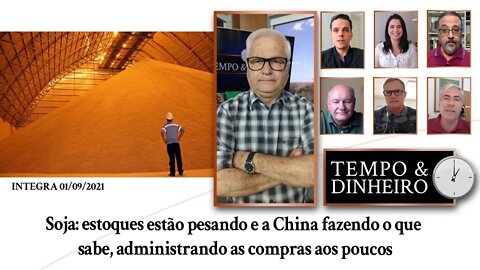 Soja: estoques estão pesando e a China fazendo o que sabe, administrando as compras aos poucos